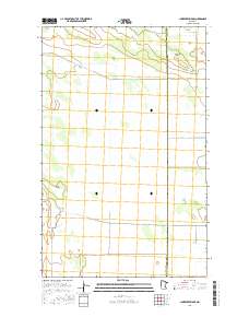 Juneberry Ridge 2016 topographic map thumbnail