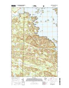 Kabetogama 2016 topographic map thumbnail