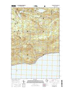 Kadunce River 2016 topographic map thumbnail