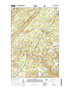 Kane Lake 2016 topographic map thumbnail