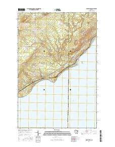Knife River 2016 topographic map thumbnail