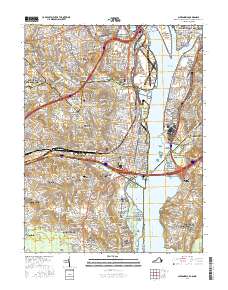 Alexandria 2016 topographic map thumbnail