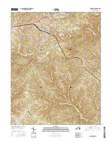 Appomattox 2016 topographic map thumbnail
