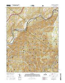 Arnold Valley 2016 topographic map thumbnail