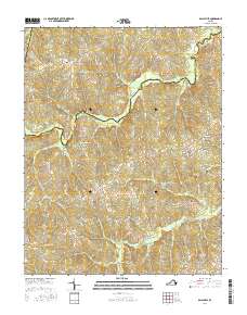 Ballsville 2016 topographic map thumbnail