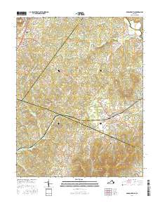 Barboursville 2016 topographic map thumbnail