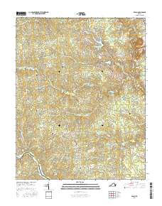 Beach 2016 topographic map thumbnail