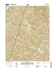 Beaverdam 2016 topographic map thumbnail