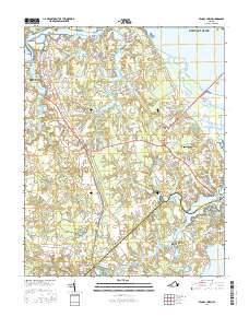Benns Church 2016 topographic map thumbnail
