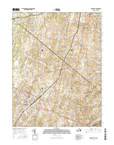 Berryville 2016 topographic map thumbnail