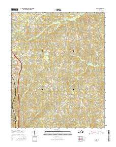 Blairs 2016 topographic map thumbnail