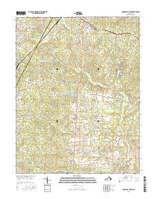 Boswells Tavern 2016 topographic map thumbnail