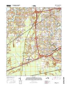 Bowers Hill 2016 topographic map thumbnail