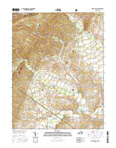 Briery Branch 2016 topographic map thumbnail
