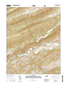 Broadford 2016 topographic map thumbnail