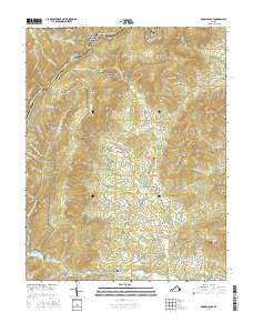 Browns Cove 2016 topographic map thumbnail