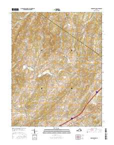 Brownsburg 2016 topographic map thumbnail