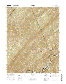 Buffalo Ridge 2016 topographic map thumbnail