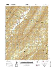 Burnsville 2016 topographic map thumbnail