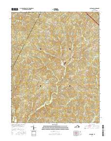 Caledonia 2016 topographic map thumbnail