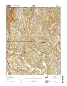 Cana 2016 topographic map thumbnail