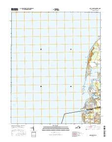 Cape Charles 2016 topographic map thumbnail