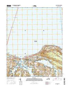 Cape Henry 2016 topographic map thumbnail