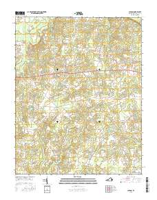 Capron 2016 topographic map thumbnail