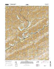 Carbo 2016 topographic map thumbnail
