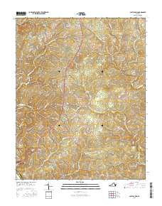 Castle Craig 2016 topographic map thumbnail