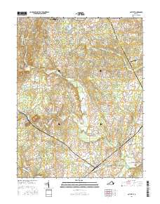 Catlett 2016 topographic map thumbnail