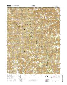Cauthornville 2016 topographic map thumbnail