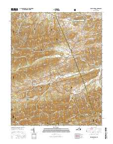 Cedar Springs 2016 topographic map thumbnail