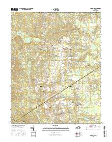 Cherry Hill 2016 topographic map thumbnail