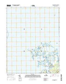 Chesconessex 2016 topographic map thumbnail