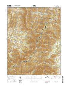 Chester Gap 2016 topographic map thumbnail