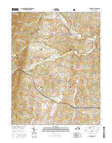 Churchville 2016 topographic map thumbnail