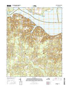 Claremont 2016 topographic map thumbnail