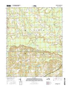 Claresville 2016 topographic map thumbnail