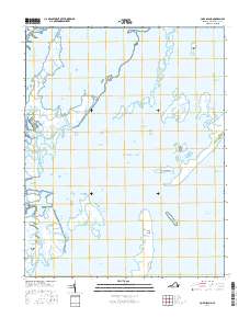 Cobb Island 2016 topographic map thumbnail