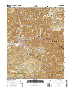 Coeburn 2016 topographic map thumbnail
