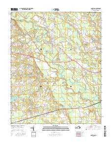 Courtland 2016 topographic map thumbnail