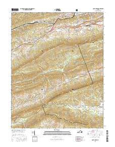 Cove Creek 2016 topographic map thumbnail