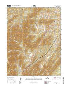 Covesville 2016 topographic map thumbnail