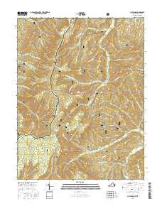 Cow Knob 2016 topographic map thumbnail