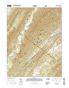 Craigsville 2016 topographic map thumbnail