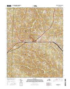 Crewe West 2016 topographic map thumbnail