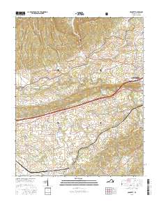 Crockett 2016 topographic map thumbnail