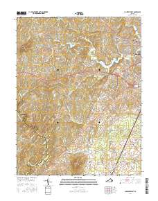 Culpeper West 2016 topographic map thumbnail