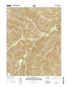 Cumberland 2016 topographic map thumbnail